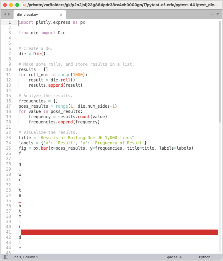 Testing a book's code, part 5: Testing Plotly data visualizations