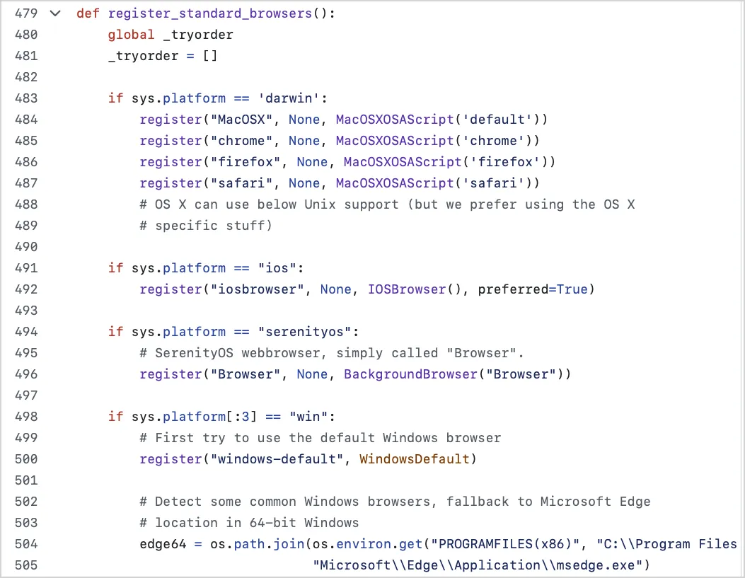 Mostly Python
